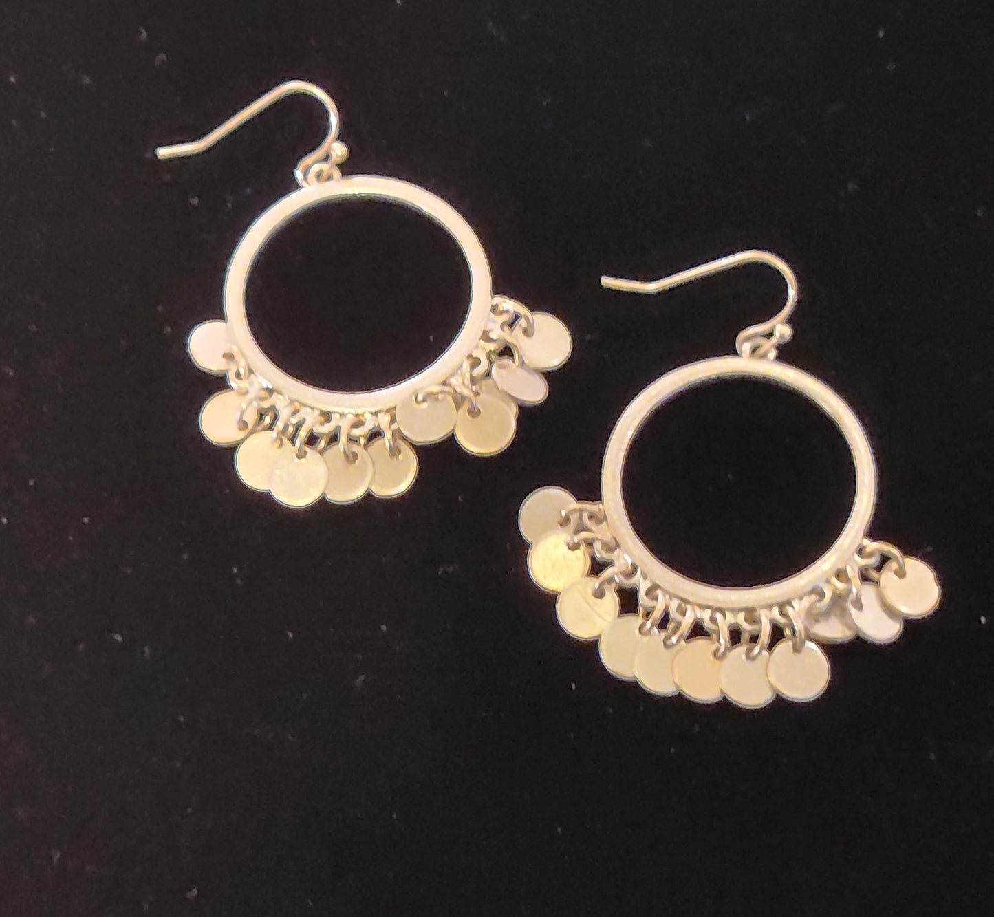 Gypsy Hoop Earrings - Gold