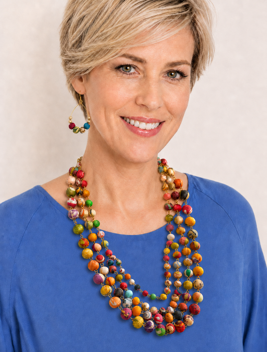 Kantha Karita Necklace