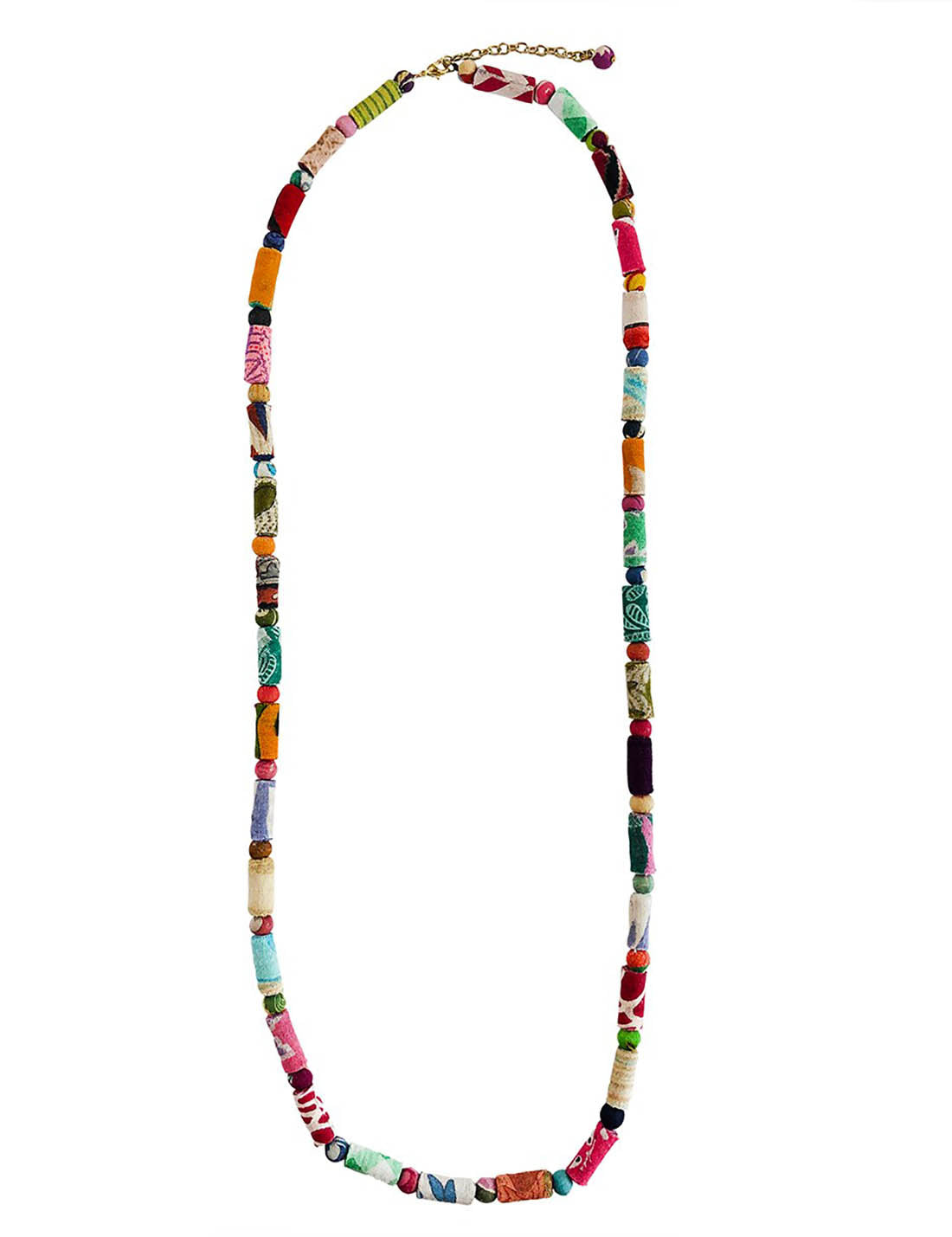 Kantha Dot Dash Necklace