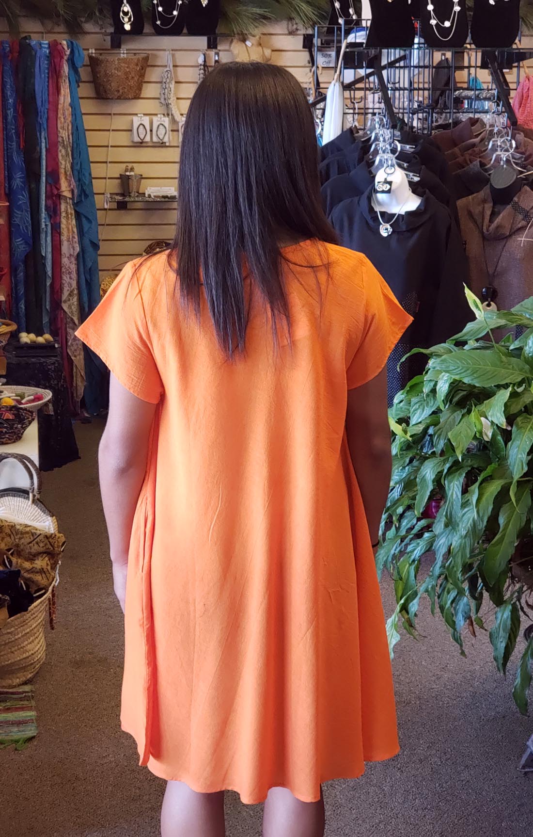 Citrus Cap Sleeve Dress