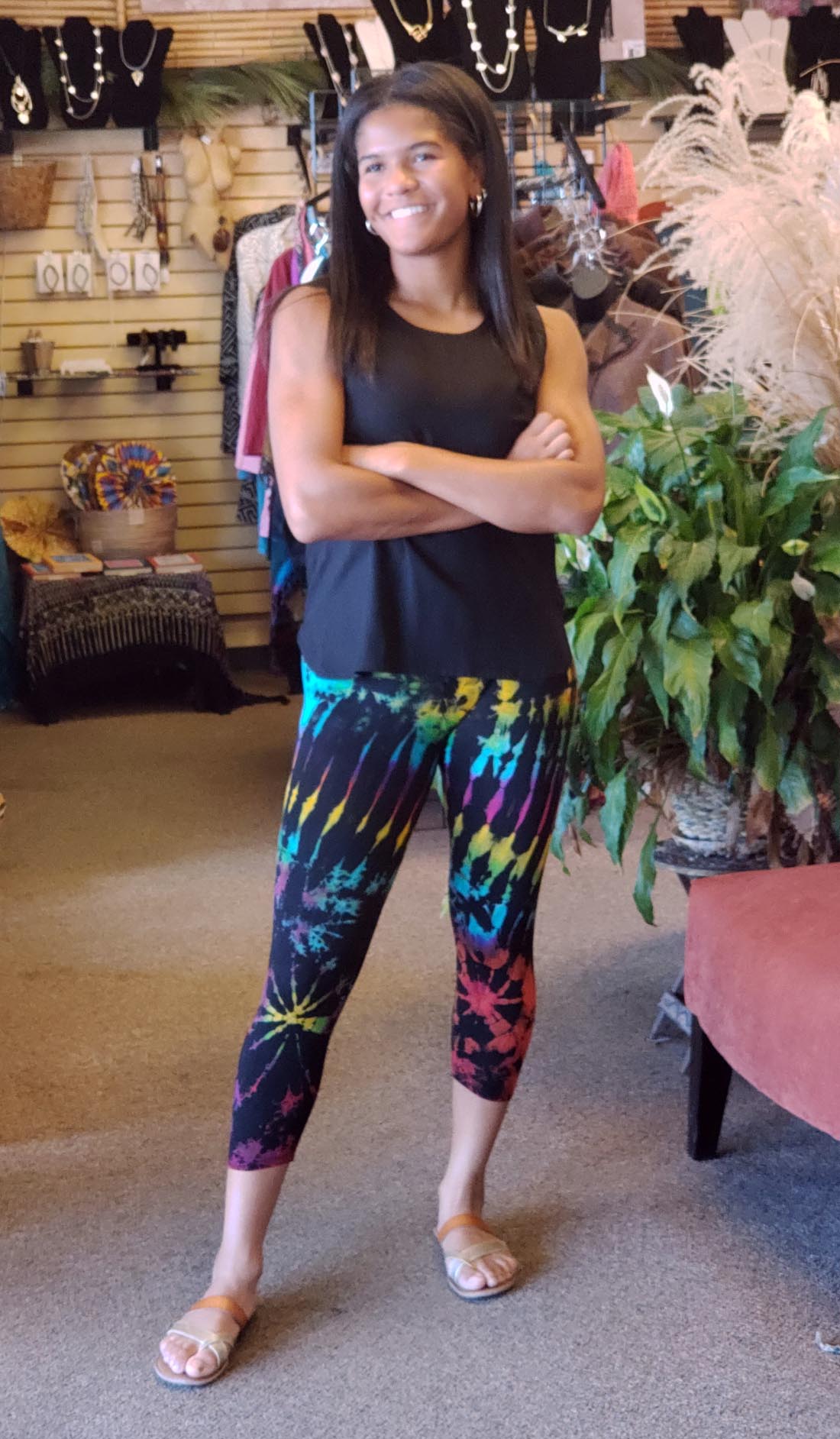 Crop Tie Dye Leggings