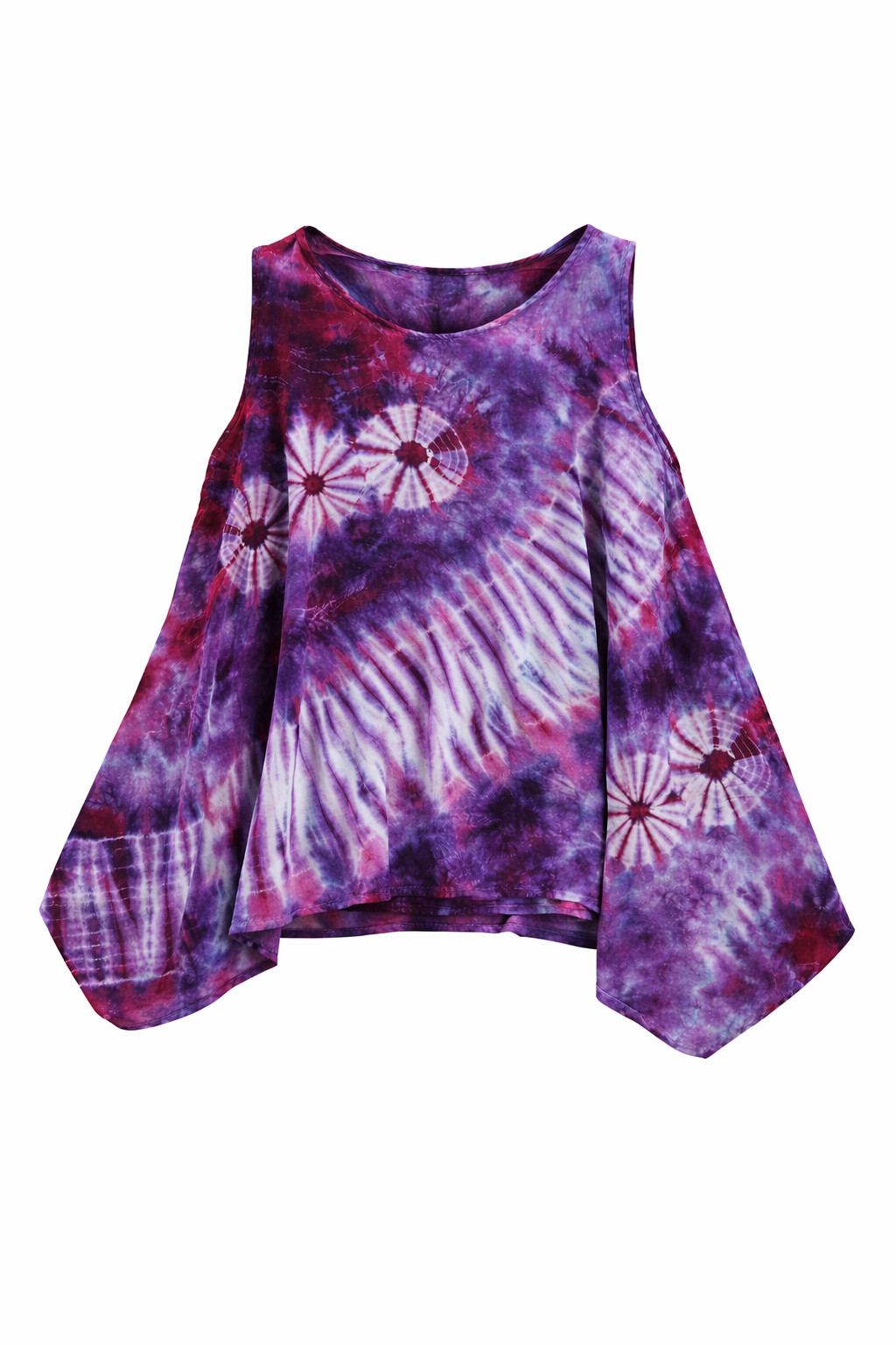 Tie Dye Sleeveless Jar Top